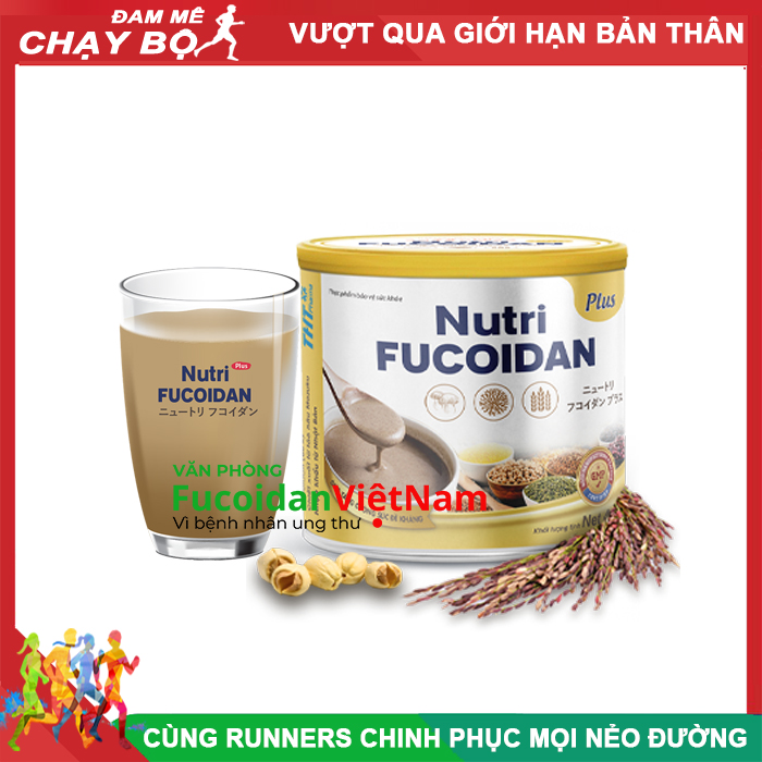 Nutri Fucoidan Plus - dùng cho người chạy bộ. Hộp 500g